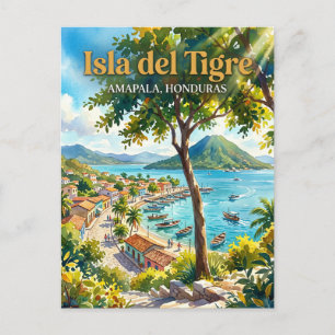 Amapala (Isla del Tigre) Honduras Postkarte