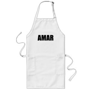 Amar-Liebe auf Spanisch Lange Schürze