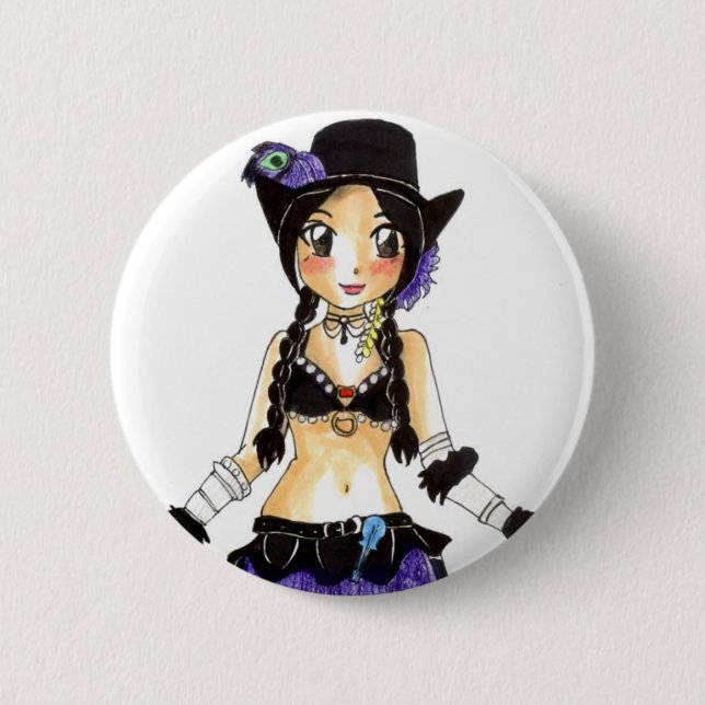 Amarant Button (Vorderseite)