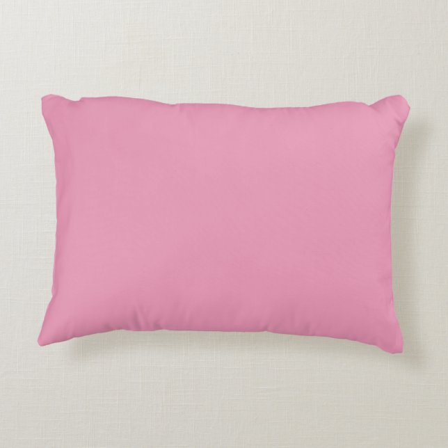Amaranth Pink Dekokissen (Rückseite)