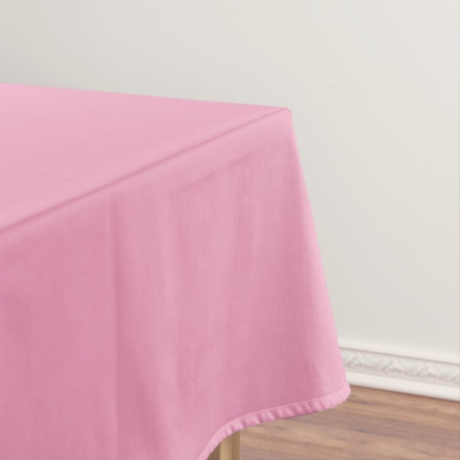 Amaranth Pink (Vollfarbe) Tischdecke (Beispiel)