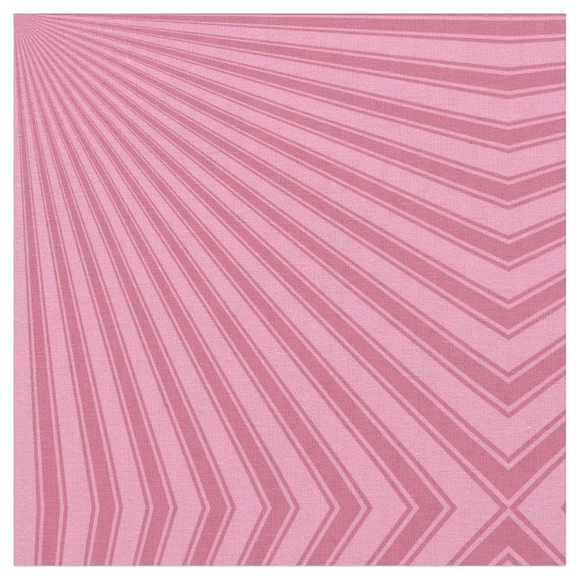 Amaranth rosa Farbstreifen Funky Muster Stoff (Nahaufnahme)