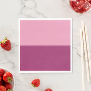 Amaranth-Rosa und Amaranth-Purple Serviette