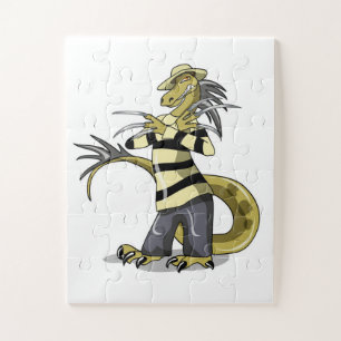 Amargasaurus wird als Freddy Krüeger verdrängt. Puzzle