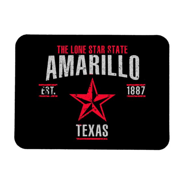 Amarillo Magnet (Horizontal)