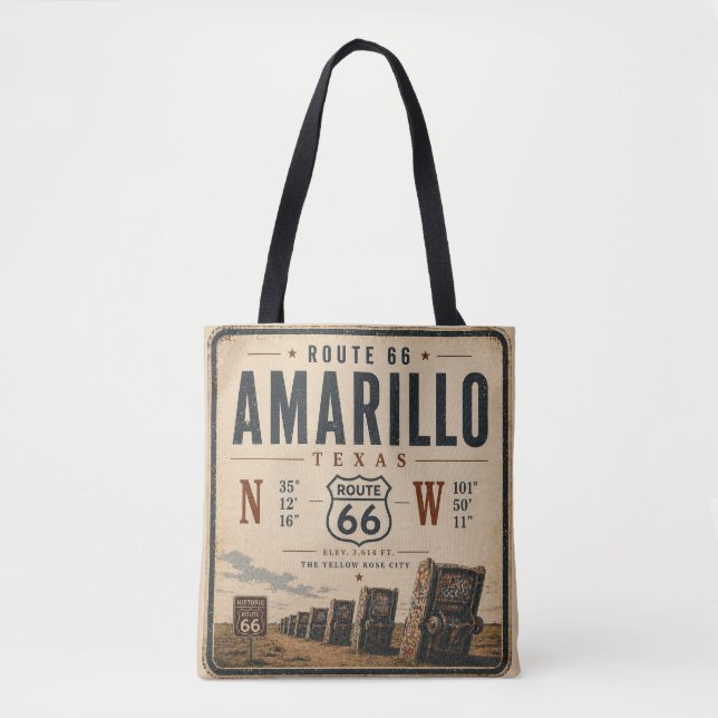 Amarillo Route 66 Reise Essentials (Vorderseite)