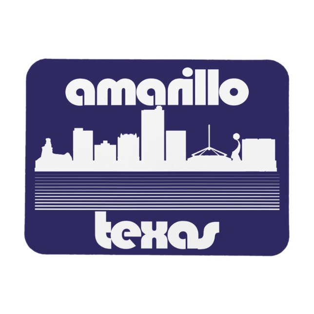 Amarillo Texas Magnet (Horizontal)