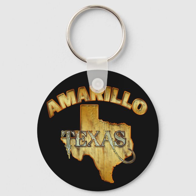 AMARILLO, TEXAS SCHLÜSSELANHÄNGER (Vorderseite)