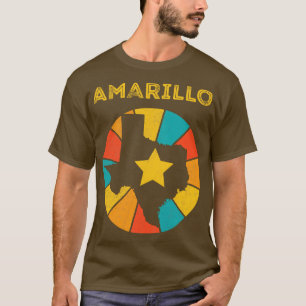 Amarillo Texas Vintage abgenutzt Souvenir 1 T-Shirt