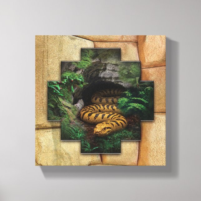 Amaru - Leinwand-Wandkunst Leinwanddruck (Vorderseite)