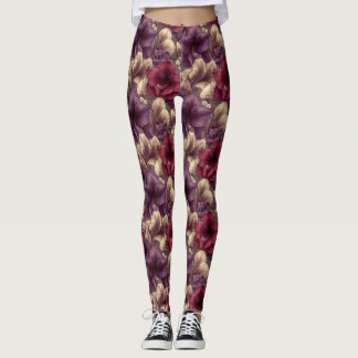 Amaryllis-Blumen-Übung Amaryllis Luxus-Mädchen Leggings