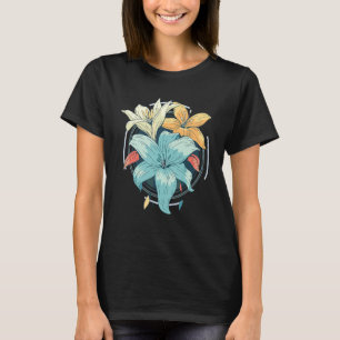 Amaryllis-Blumentyp Florist Garten T-Shirt
