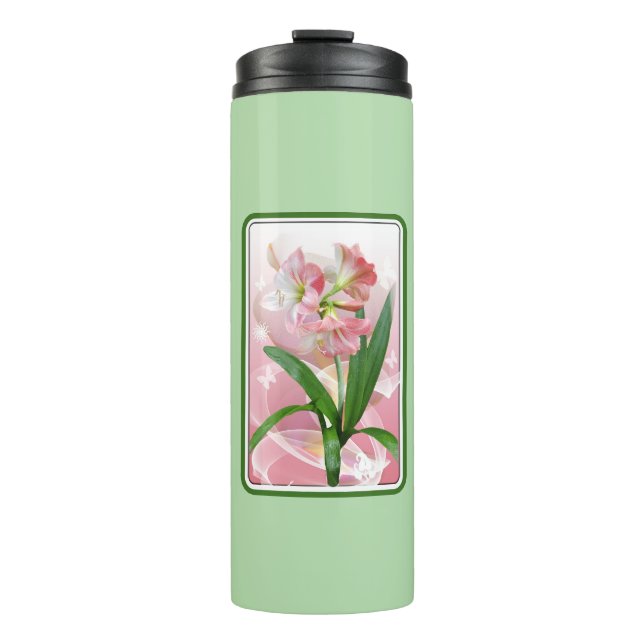 Amaryllis Cropper Crafter  Thermosbecher (Vorderseite)