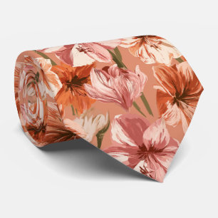 Amaryllis Floral Braut Vater Abschlussfeier Krawatte