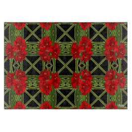 Amaryllis Garden Weihnachten Schneidebrett