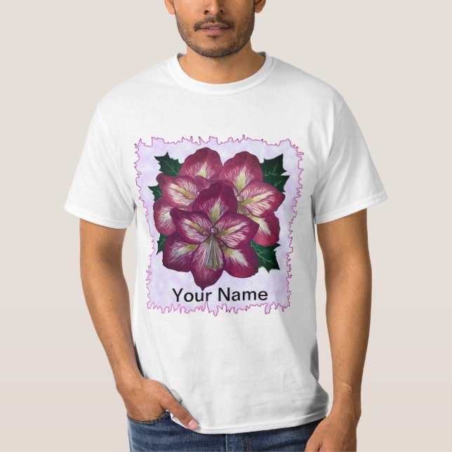 Amaryllis Holly  T-Shirt (Vorderseite)