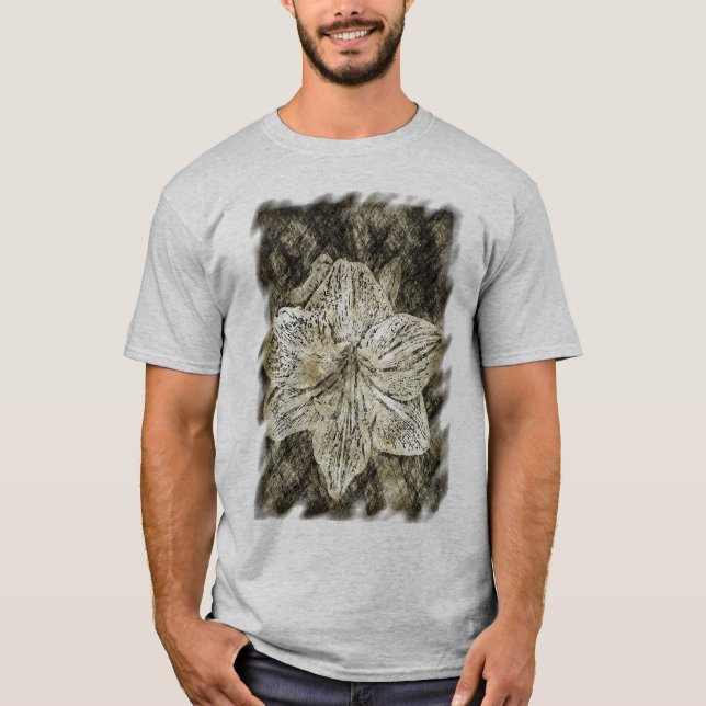 Amaryllis Old Time Sketch T-Shirt (Vorderseite)