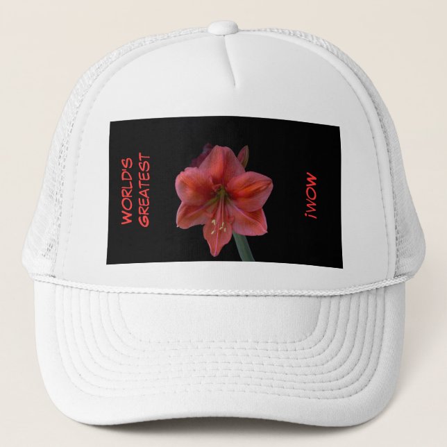 Amaryllis Truckerkappe (Vorderseite)