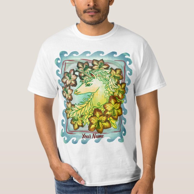 Amaryllis Unicorn T-Shirt (Vorderseite)