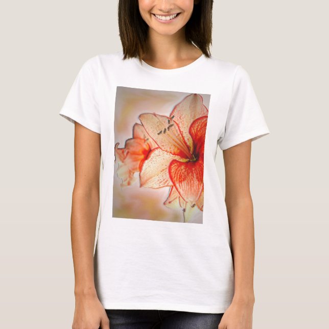 Amaryllis-Verehrung T-Shirt (Vorderseite)