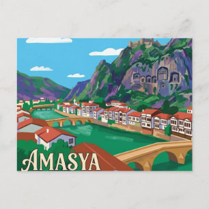 Amasya Türkei Postkarte
