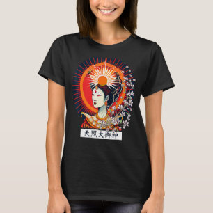 Amaterasu Omikami Japanisch Sun Goddess Mythology T-Shirt