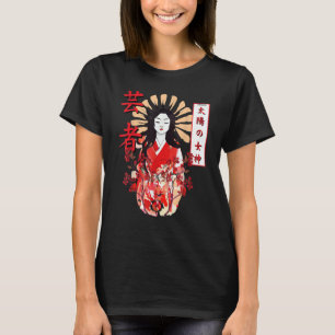 Amaterasu Omikami Kirschblüten-Sonnengöttin T-Shirt