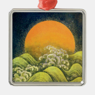 AMATERASU, SONNENGÖTTIN SILBERNES ORNAMENT