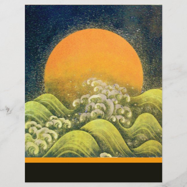 AMATERASU, SUN GODESS, gelb grün schwarz (Vorderseite)