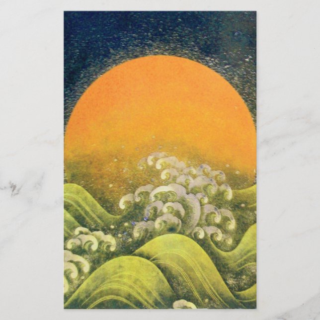 AMATERASU, SUN GODESS, gelb grün schwarz (Vorderseite)