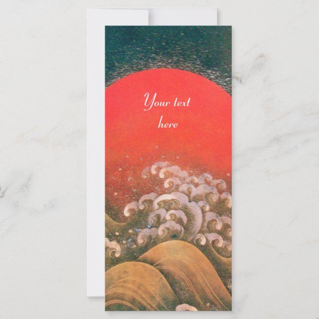 AMATERASU , SUN GODESS , rot schwarz braun (Vorderseite)