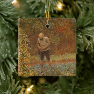 Amateur (Coachman & Cabbages) von Frederick Walker Keramikornament