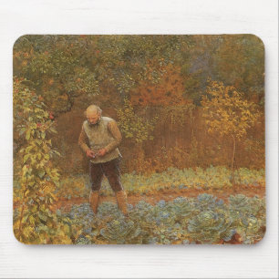 Amateur (Coachman & Cabbages) von Frederick Walker Mousepad