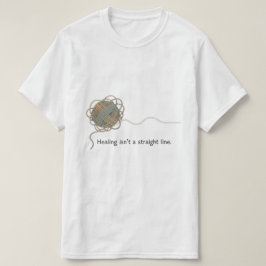  Amateur-Doodle sozial unbeholfener Pinguin Naive  T-Shirt