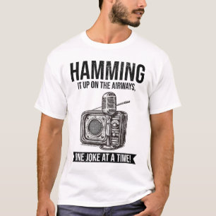 Amateur-Funkamateur-Mikrofon T-Shirt