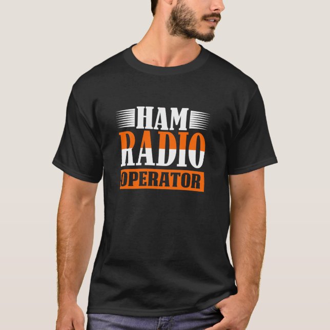 Amateur-Ham-Funker T-Shirt (Vorderseite)