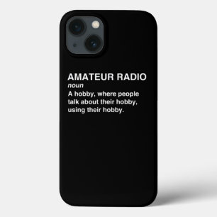 Amateur-Ham Radio Definition Cb Radio Geek Cw Oper Case-Mate iPhone Hülle