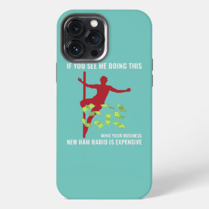 Amateur Ham Radio Operator Dance Dancer Funny iPhone 13 Pro Max Hülle