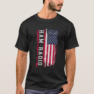 Amateur Ham Radio Usa Radio Dj T-Shirt