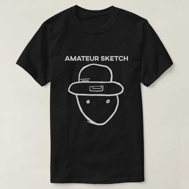 Amateur Leprechaun Sketch Mobile Alabama St Patric T-Shirt (Design vorne)