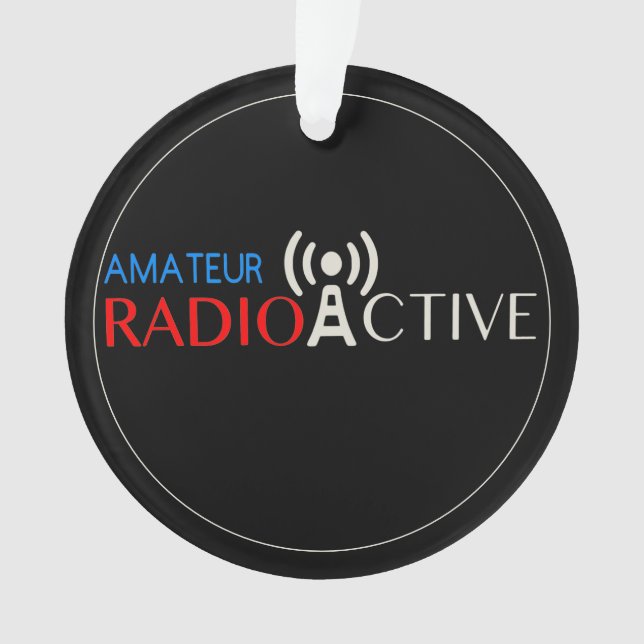 Amateur-Radio Active Ornament (Vorderseite)