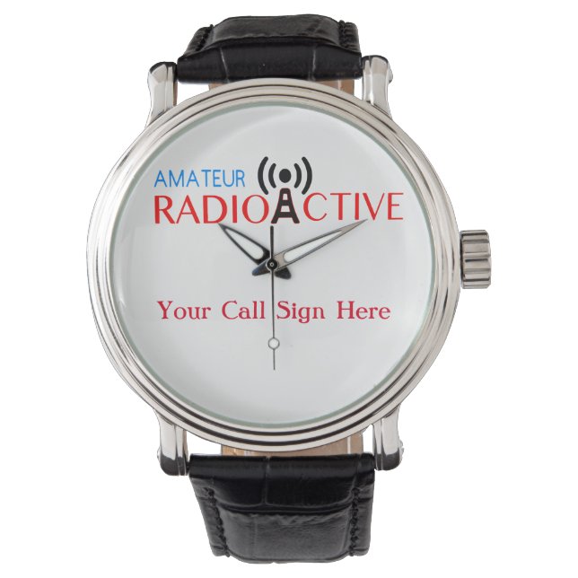 Amateur Radio Active Watch Armbanduhr (Vorderseite)