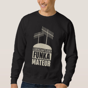 Amateur Radio Finder Qrp Tower Morse Hobby 4 Sweatshirt