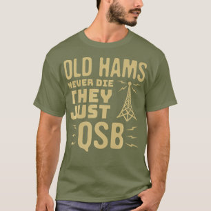 Amateur Radio Funny Vintag Hobby Ham Operatoren T-Shirt