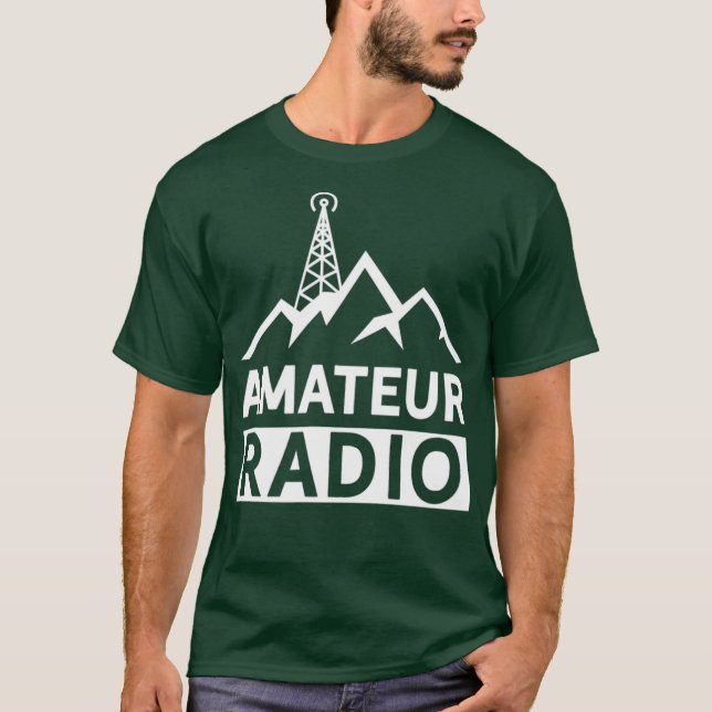 Amateur Radio Operator Ham Service T-Shirt (Vorderseite)
