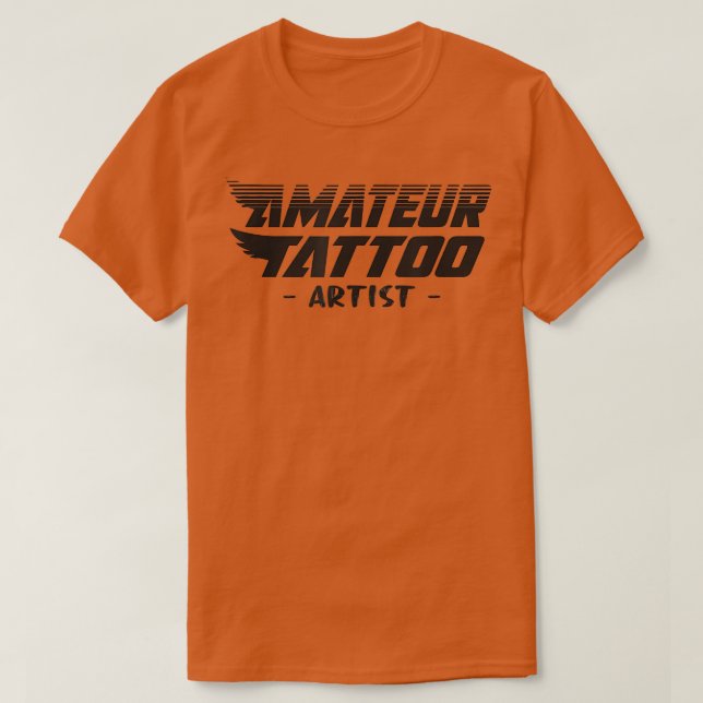 Amateur Tattoo Artist Reese Bobby Talladega Race C T-Shirt (Design vorne)