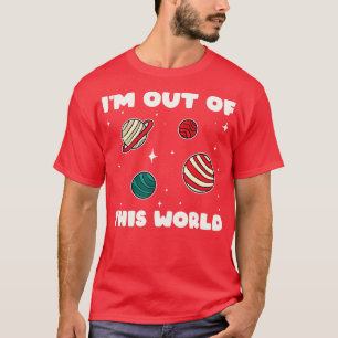Amateurastronomie ist aus seiner Welt des Planeten T-Shirt