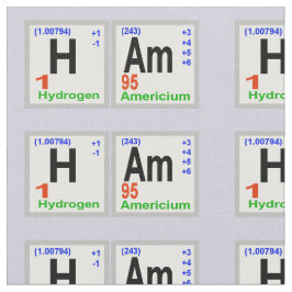 Amateurfunk-chemische Element-Gewebe Stoff