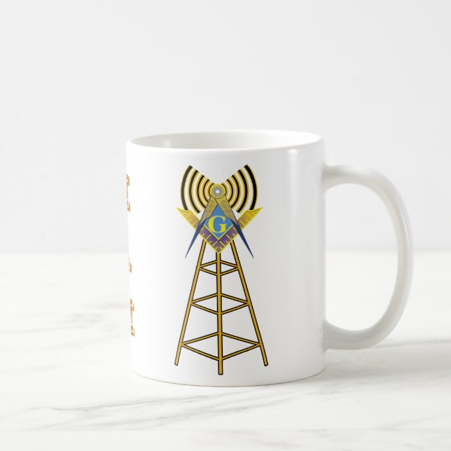 Amateurfunk-Maurer Tasse (Rechts)