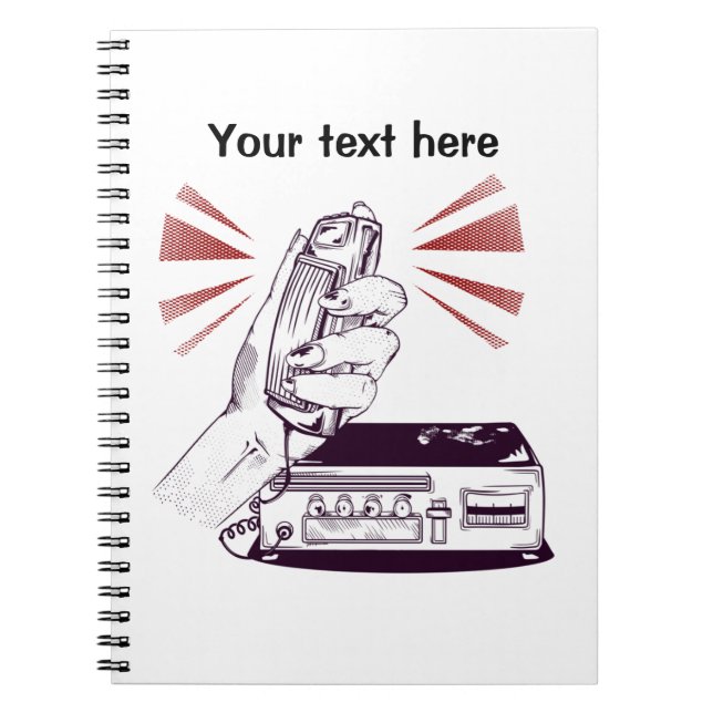 Amateurfunk Notizblock (Vorderseite)